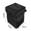 Waterproof Multi-functional Foldable Car Trash Can and Storage Organizer