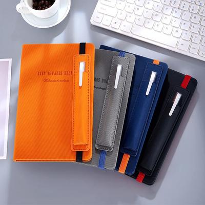 PU Leather Agenda Book Hard Cover Writing Journal High Appearance Notepad  School Office