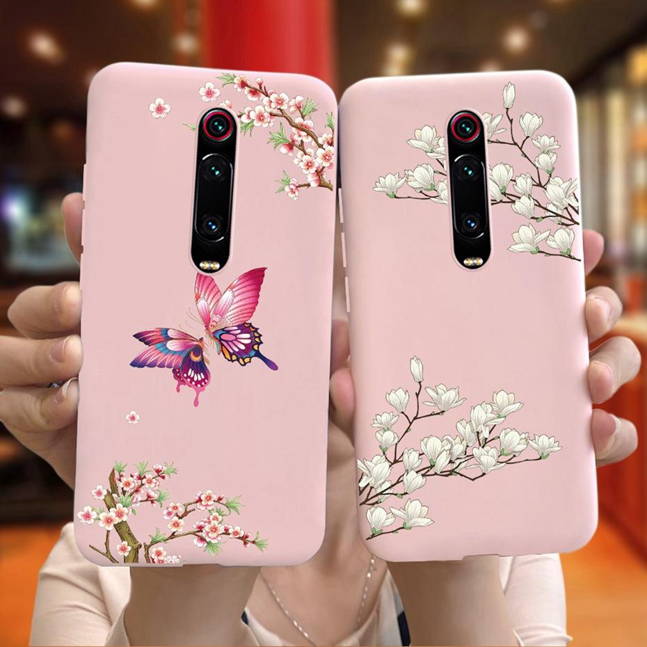 Kreslený obal pro Xiaomi Mi 9T Pro Mi9T Roztomilý barevný měkký silikonový zadní kryt pro Xiaomi Mi 9T 9 T 9TPro Pouzdra na telefon
