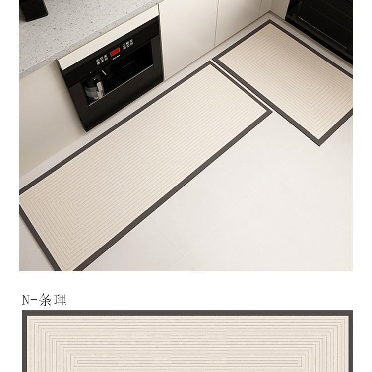 Kitchen Floor Mat Absorbent  Dirty  Oilproof Diatom Mud Household Printing Easy   Take Care of Bathroom Floor Mat Environmental Protection and Nonslip