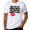 Urban Hell  Black TShirt Simple Trendy Casual TShirt