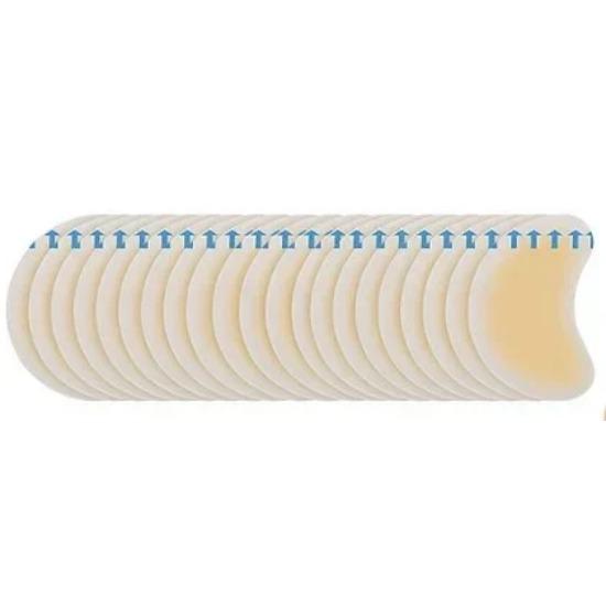 5 stk Antislitasje fotbeskyttende båndhjelp hælklistremerker Ankelbandasjer Blisterklistremerker føtter usynlig tapepleie