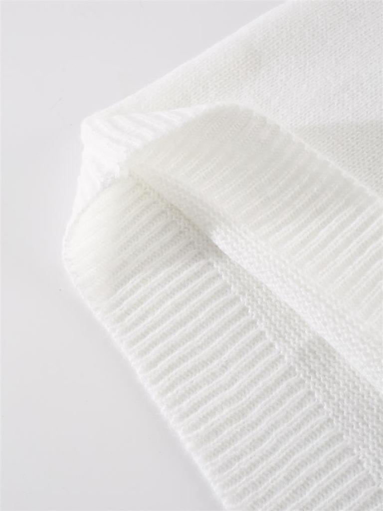 2025 Autumn-Winter Plus Size European American Women's Heart Round Neck Casual Knit Sweater