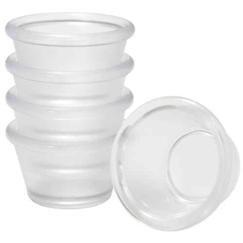 

Plakira Ishikawa Resin Industry Ударопрочная кокотница, маленькая форма для суфле, прозрачная, диаметр 6 см x высота 3 см, вместимость 45 куб. см, упаковка из 5 штук, термостойкая