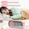 Double Alarm Bluetooth Clock Hifi Sound Quality Wireless  Bluetooth Speaker  Music Player