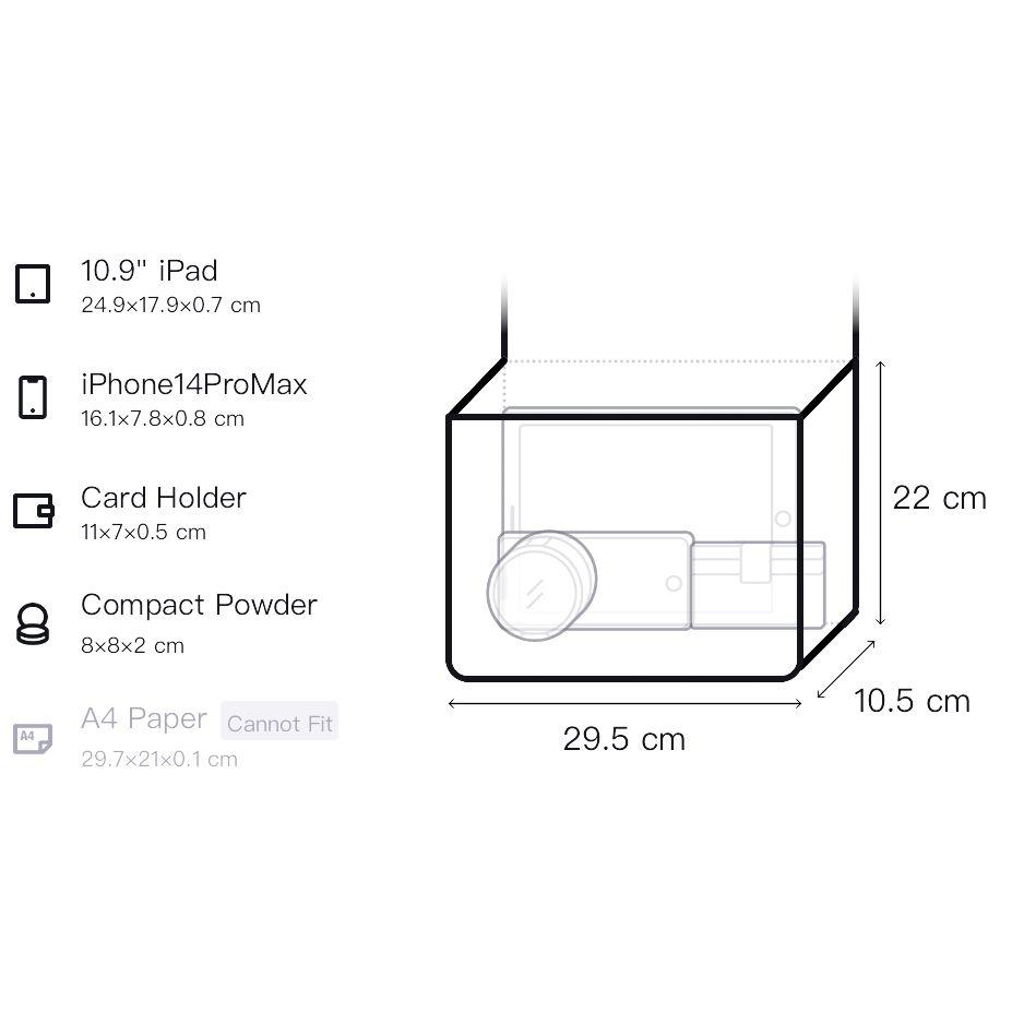 Loewe Cubi Adjustable Shoulder Strap Zipper Closure Soft Smooth Cowhide Fabric Handbag Men Handbags Black B906Q63X04-1100