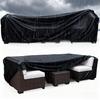 Gardening Furniture Covers, Rectangular Outdoor Table and Chair Covers, Oxford Cloth Tear-resistant Waterproof Awning Dust Cover