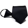 [ZooooM] Easy No-Tie Tie - Convenient for Businessmen, Work, Dress Shirts, and Formal Occasions - Zipper Closure - Stylish and Fashionable for Men