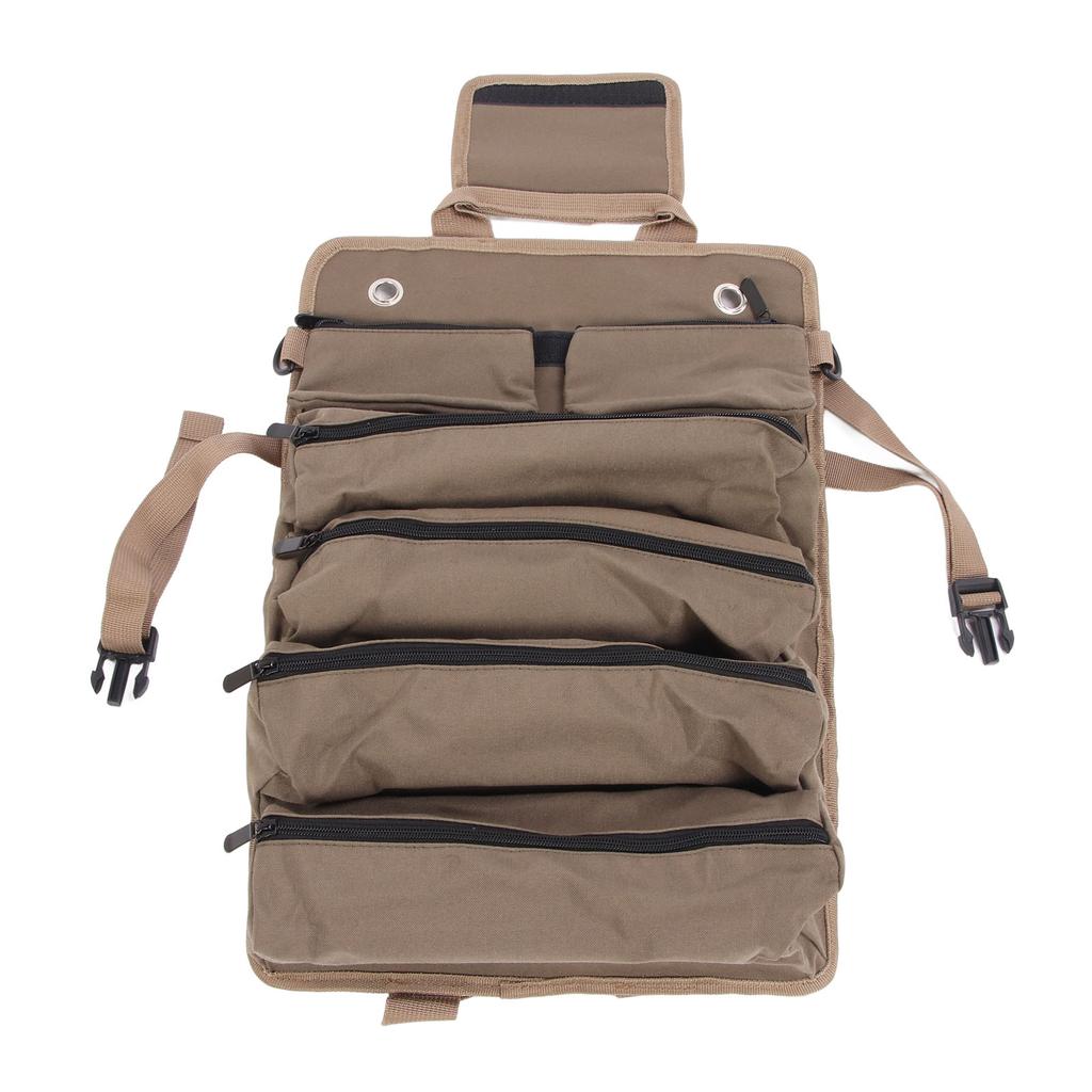 Roll Tool Bag Multi Functional Oxford Cloth Heavy Duty Portable Roll Up Tool Pouch Organizer
