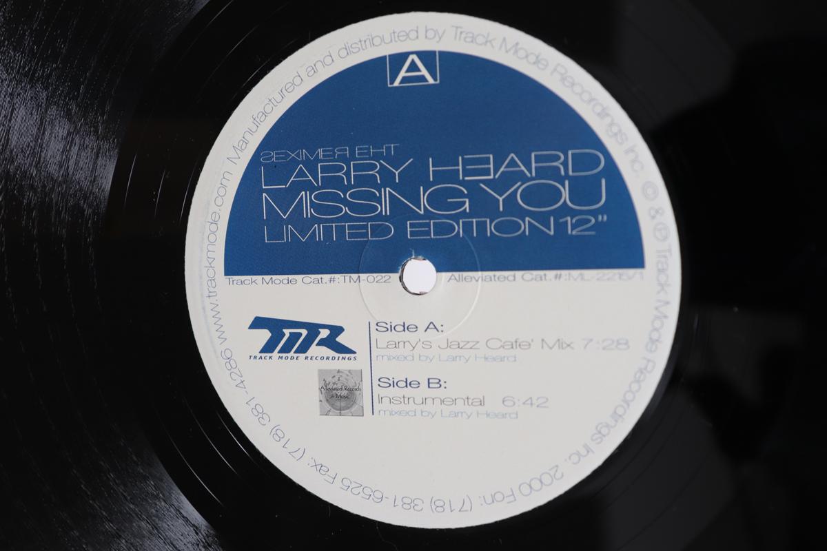 

12inch Record LARRY HEARD - Missing You TM022 TRACK MODE 2000 US Dance & Electronica Used