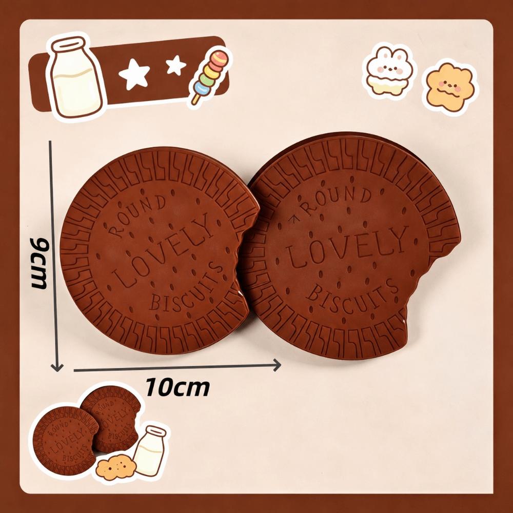 with Scent Notepad Chocolate/Cookie Shape Pocket Journal Chocolate Shape Notepad  Gift 6