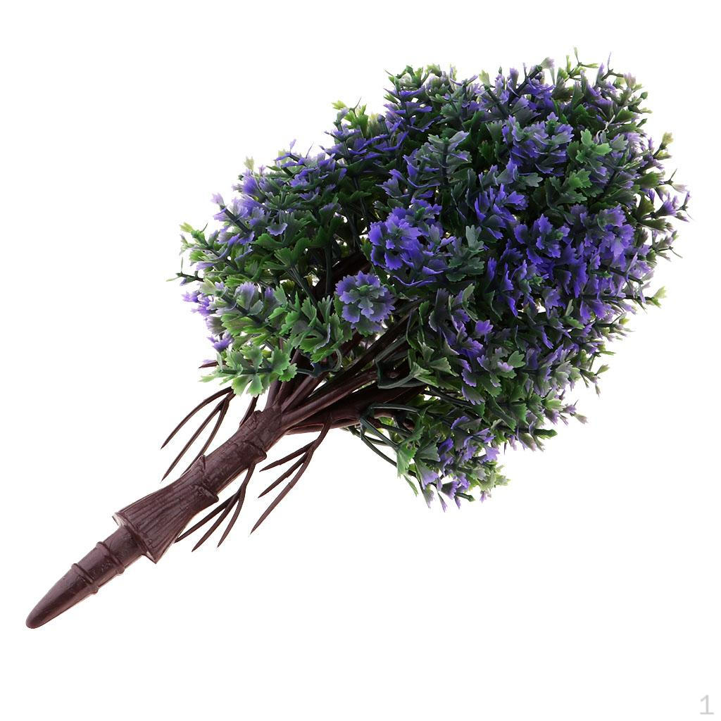 

Plastic Model Trees Layout Rainforest Train Tree Diorama Scenery for Home Outdoor Garden Decor I