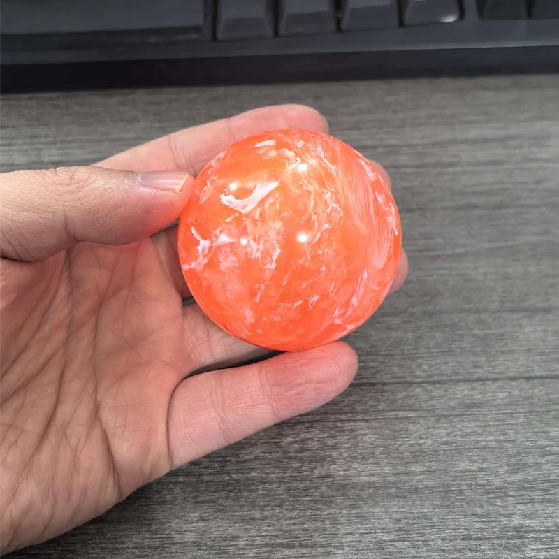 1 PIEZA Pelota de Goma Mármol de Alto Rebote Tamaño Grande 55MM Recuerdos de Fiesta de Cumpleaños Premios de Carnaval Para Adultos Niños Niños Niñas