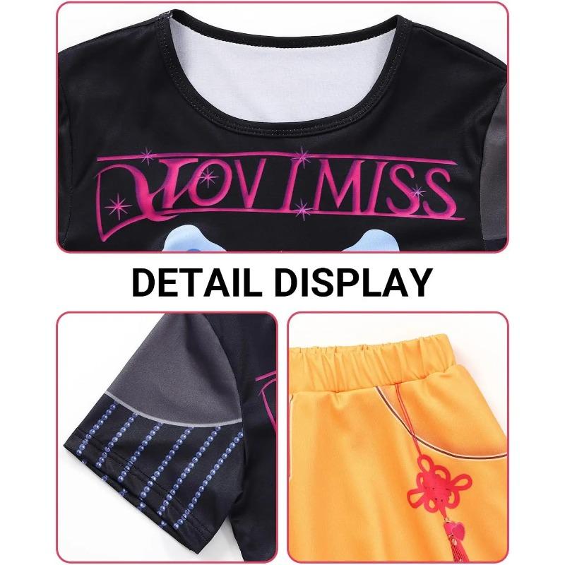 Kpop Mira Party Dívčí Kostým Cosplay Oblečení Top Kalhoty Dětské Halloweenské Kostýmy Oblečení pro Hraní Rolí Zpěváka