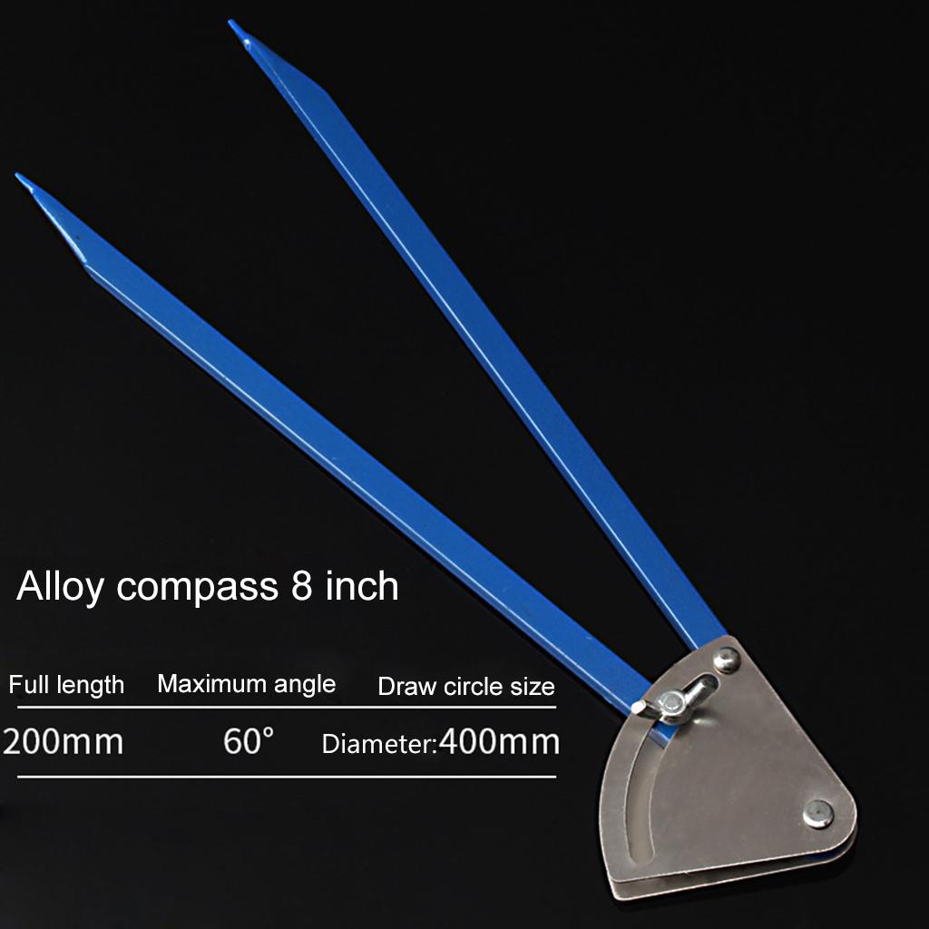 Screw-on Design Marking Gauge Alloy Steel Spring Compass Industrial Marking Gaug