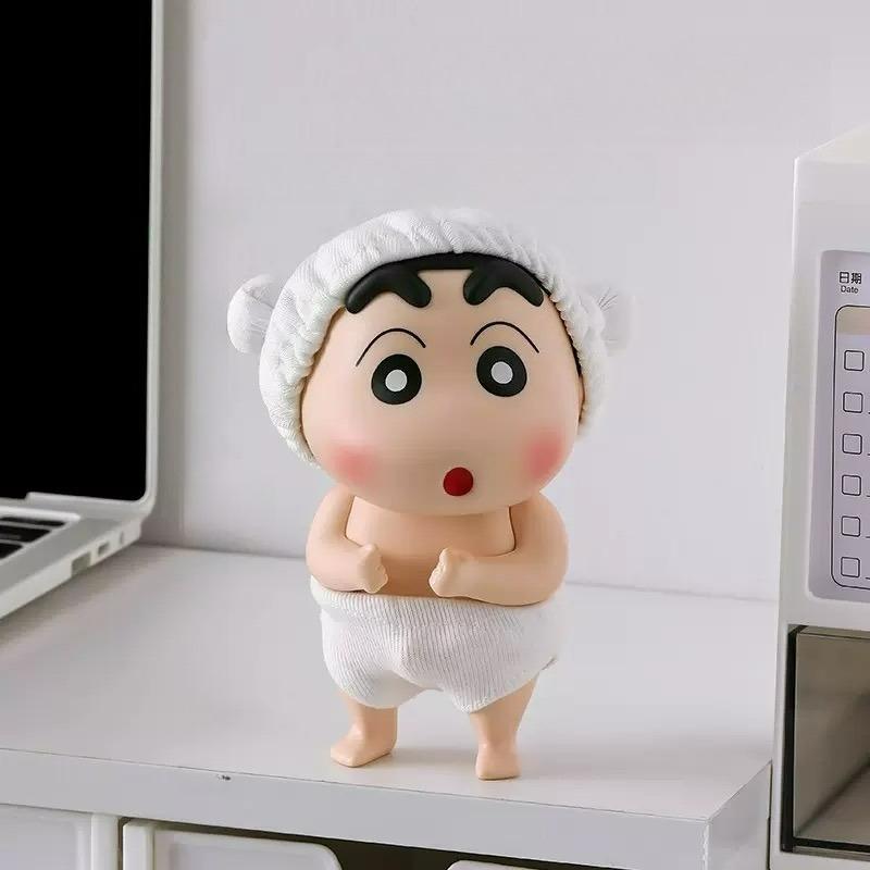 Bade-Buntstift Shin Chan Niedliche Dekoration Badezimmer Waschbecken Zubehör Heimtextilien Hochwertig Klein und Einzigartig
