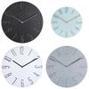 Modern Wall Clock With Silent Sweep Motion For Living Room Decor
