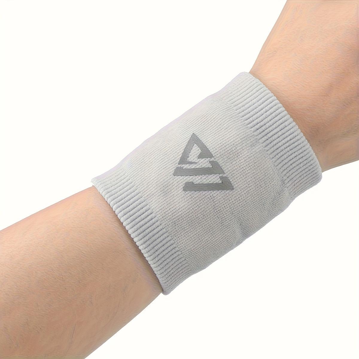 

Sports Sweat Absorbent Wrist Guard,Breathable Sweat Elastic Thin,Suitable for Badminton,Tennis,Running,Hiking and Other Sports серый