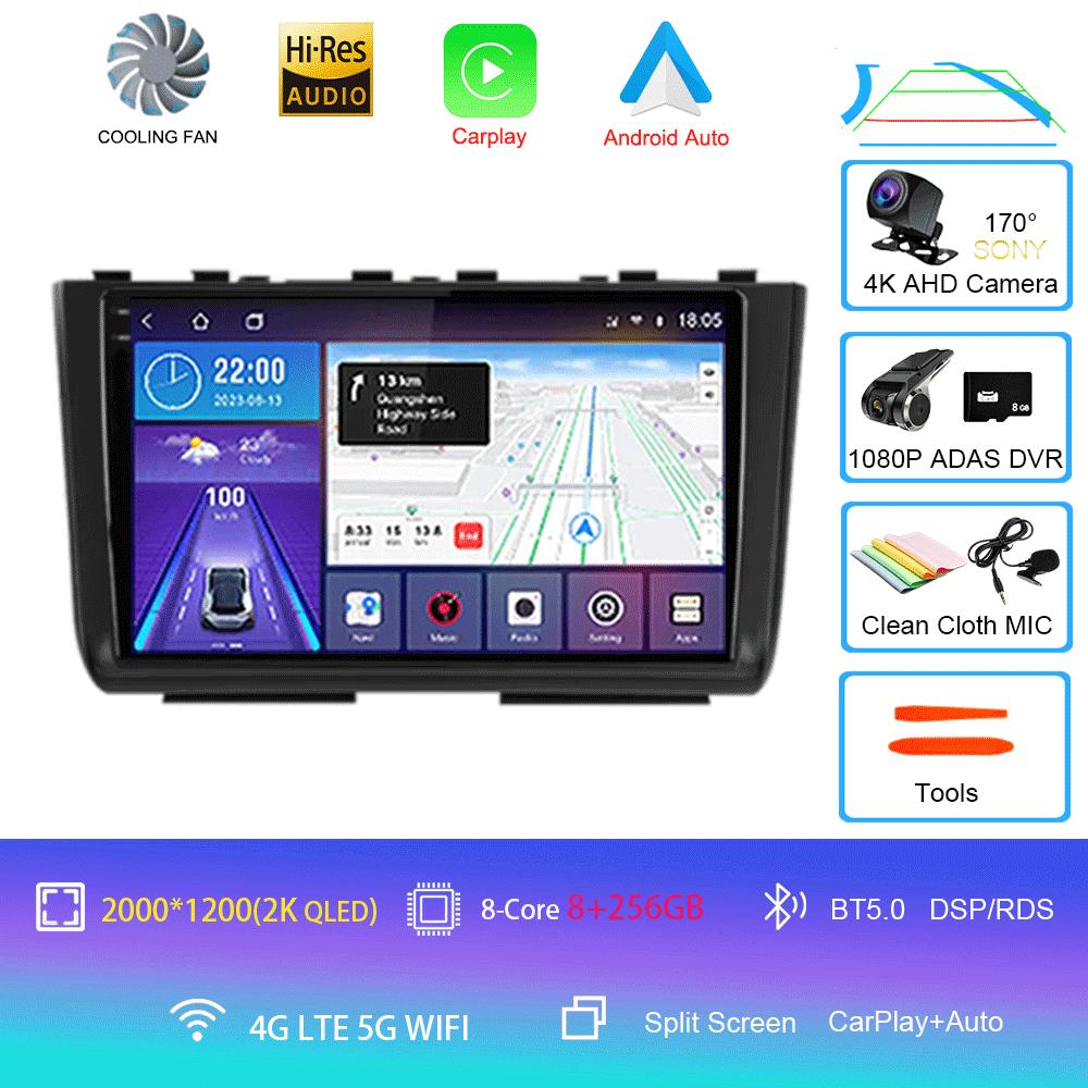 Car Radio Android 14 Carplay For Hyundai Creta 2 IX25 2020 2021 Multimedia Video Player Navigation GPS Stereo Head Unit No 2din