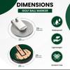 Funny Golf Balls Middle Finger Golf Ball Marker Ball Marker Golf Ball Marker  Golf Cap