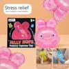 Popular And Cute Lifelike Rabbit Squeeze  Toy, Made Of Tpr Material And Jelly-Like Softness, Perfect For Office Workers