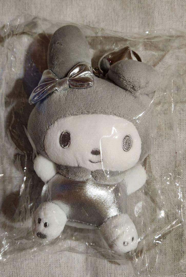 

[USED] Korea Exclusive * My Melody Silver Plush Key Ring Type