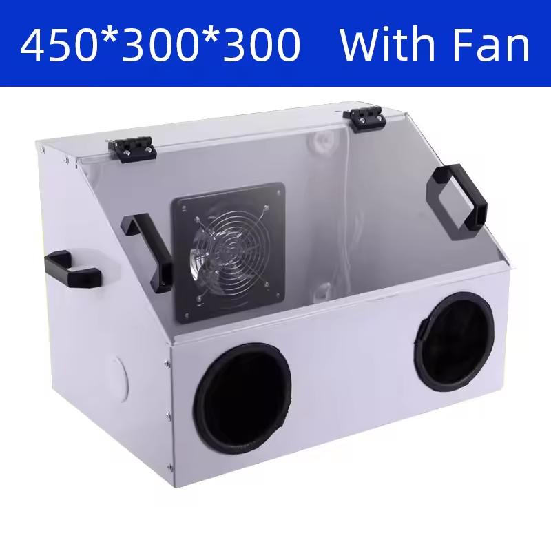 Table Grinder Dust Box Amber Jade Carving Buddha Bead Polishing Machine Electric Grinding Spray Paint Acrylic Dust Cover