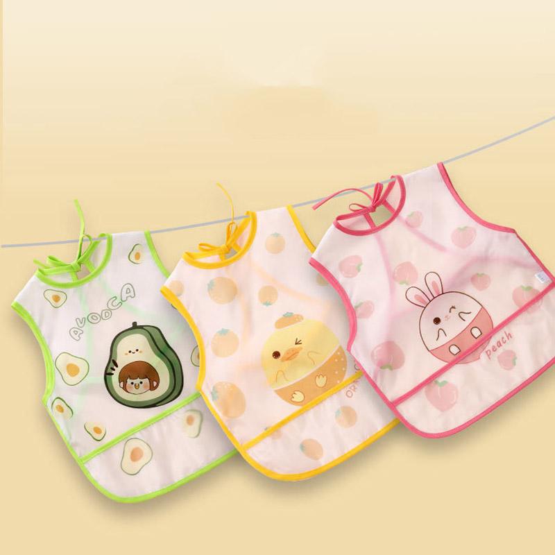 

Детский обеденный фартук, водонепроницаемый и противообрастающий детский фартук без рукавов