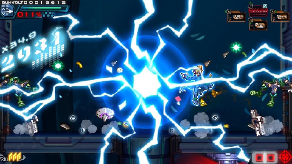 Azure Striker Gunvolt Triangle Edition (Nintendo Switch, Standard Edition)