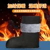 Water shoes rain boots cotton cover lining socks cover warm rain shoes liner winter fleece thickened socks lining cold-proof rubber shoes inner