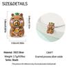 925er Sterlingsilber Tier-Serie Charms Niedliche Capybara Elefant Katze Anhänger Perlen Passend für Armband DIY Schmuck Markierung