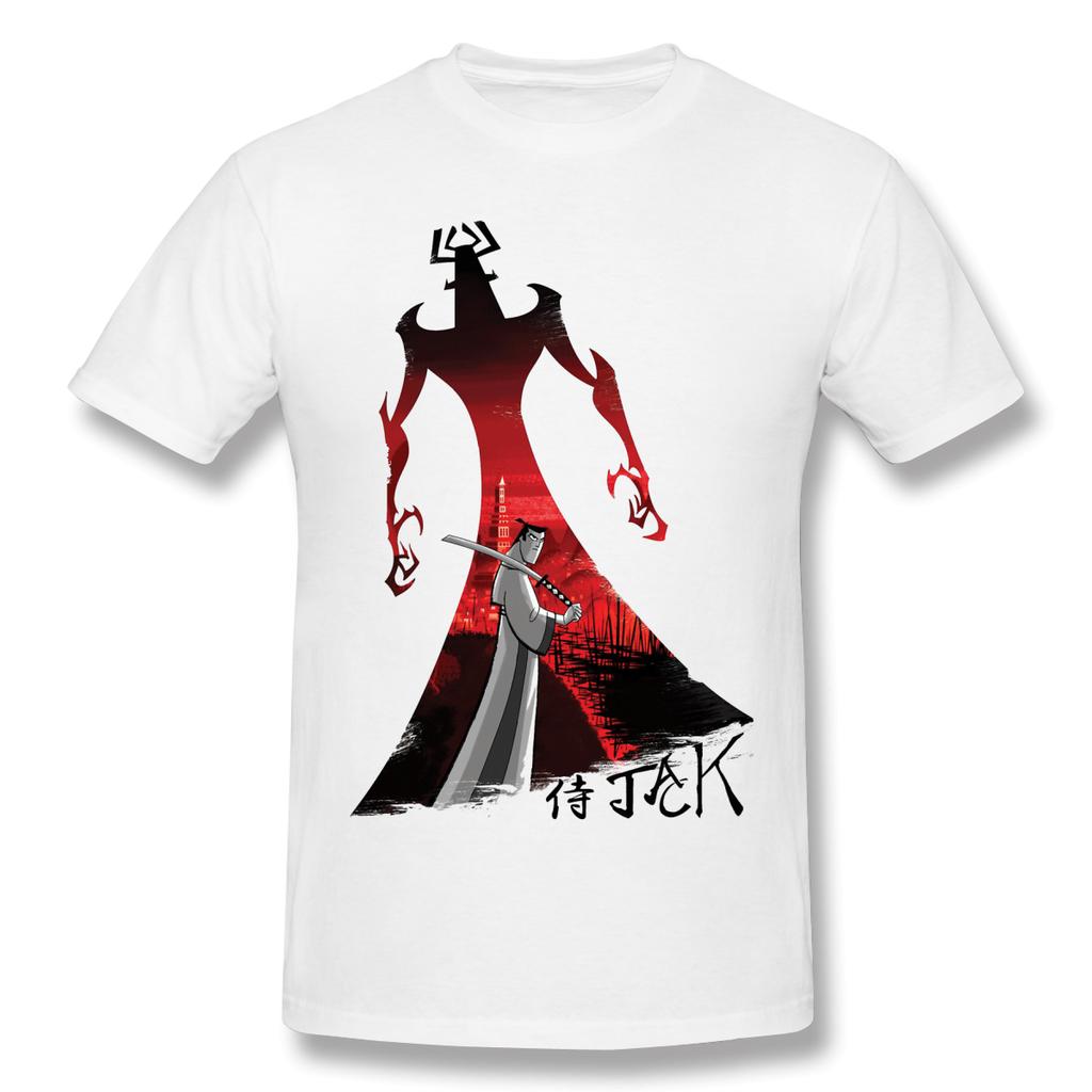 Samurai Jack Cool Creative Casual T Shirt Hot Sale Samurai Jack Tee Shirt 100% Cotton O Neck T-shirts