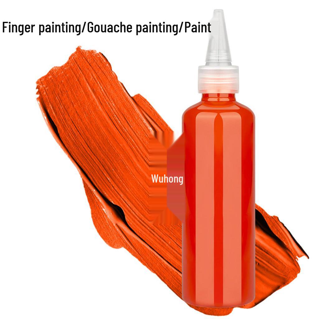 Set de Pintura de Dedos Lavable para Niños 100ml – Arte DIY Gouache Acrílico Acuarelas