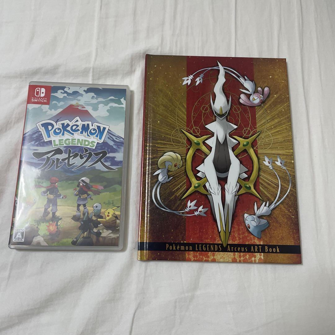 

[USED] Pokémon LEGENDS Arceus Art Book for Switch
