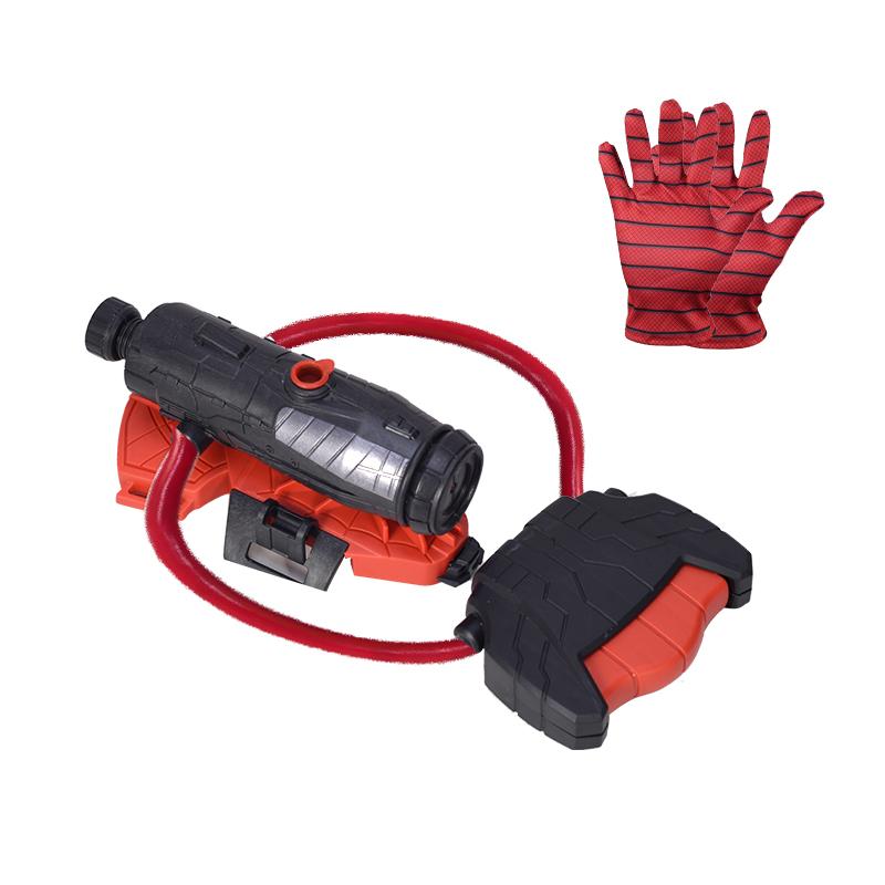Spider Launcher Water Gun Summer Wrist Shooting Water Toy Plastic with Gloves For Children Cosplay Props Games