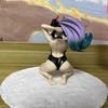 Anime One Piece 17cm Kneeling Position Sexy Swimsuit Yamato Girl Figure Model Gk Statue Collection Decoration Toys Gifts