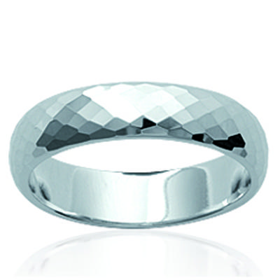 Silver Ring 'For Life' Silver - 5 Mm