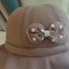 Ruffle Bows Baby Bucket Hat Cute Baby Sun Visor Hat Sunshade Caps Fisherman Hat  Outdoor