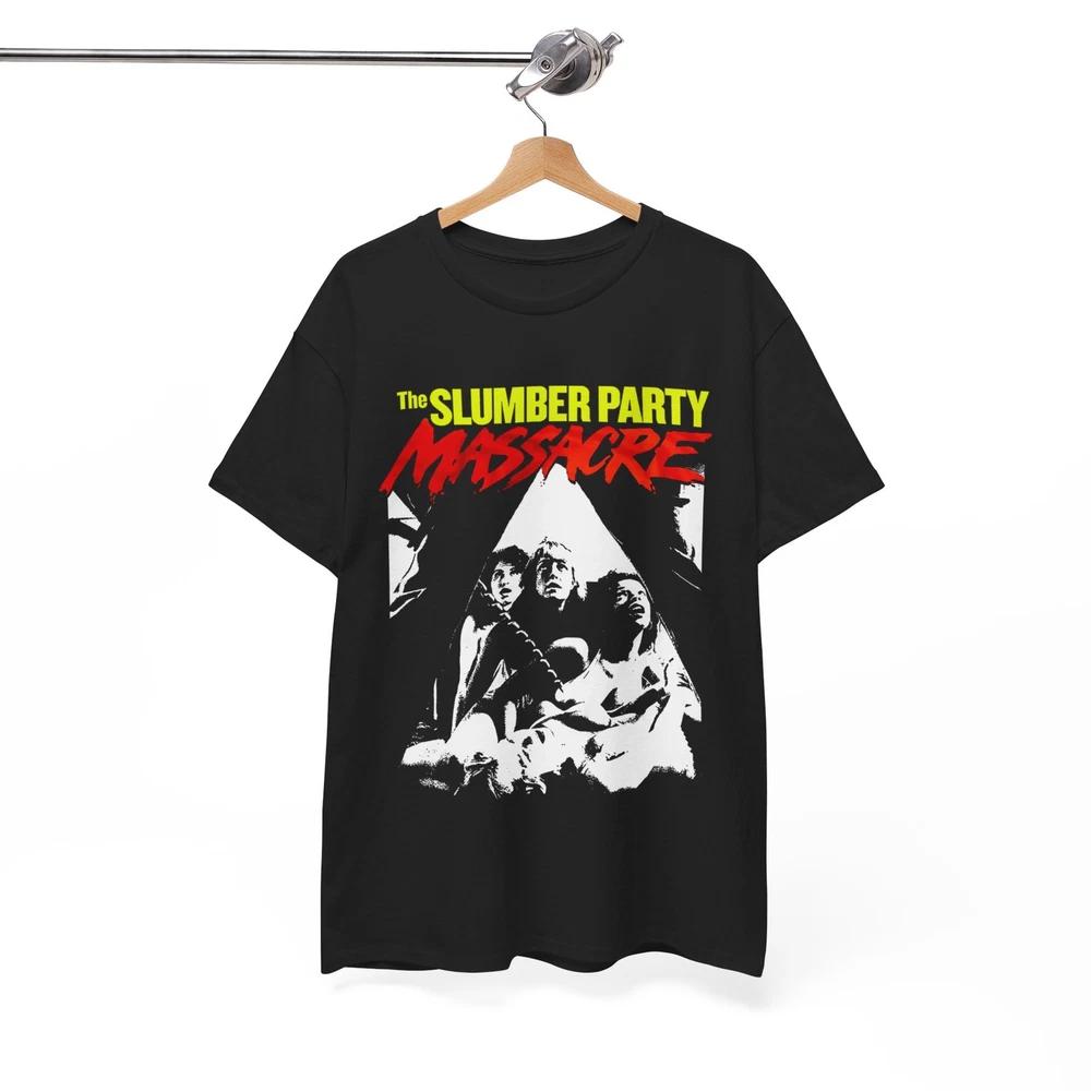 Slumber Party Massacre 1982 T-Shirt, 80 s Horror Tee, Sleepaway Camp, Unisex Tee L