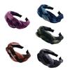 Face Wide Edge Mesh Women Headband Korean Style Headband Hair Accessories Twisted Braid Hair Hoop