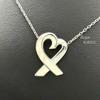Used [New Polished] Tiffany & Co. Tiffany Silver 925 Paloma Picasso Loving Heart Necklace