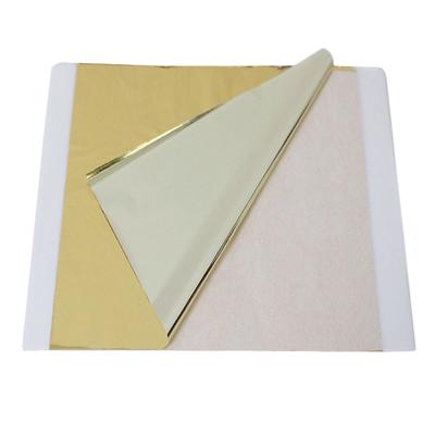 14x14cm Onner 100 Sheets Gold Leaf Imitation Gold Foil Sheet for Arts Gilding Crafting Decoration Golden