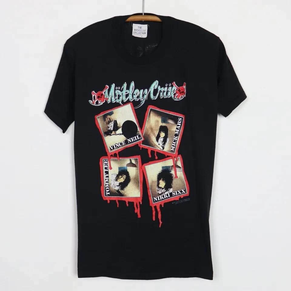 винтажная футболка Motley Crue Kickstart My Heart 1989 года, унисекс M