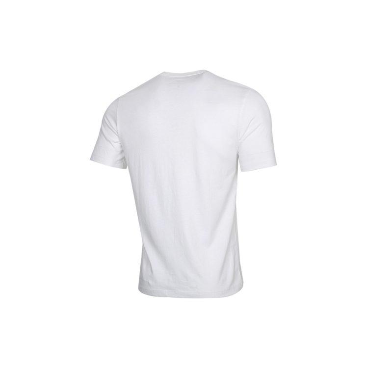 Nike T Shirts Men's White Crew Neck Moderate Straight Fit CW0482-100