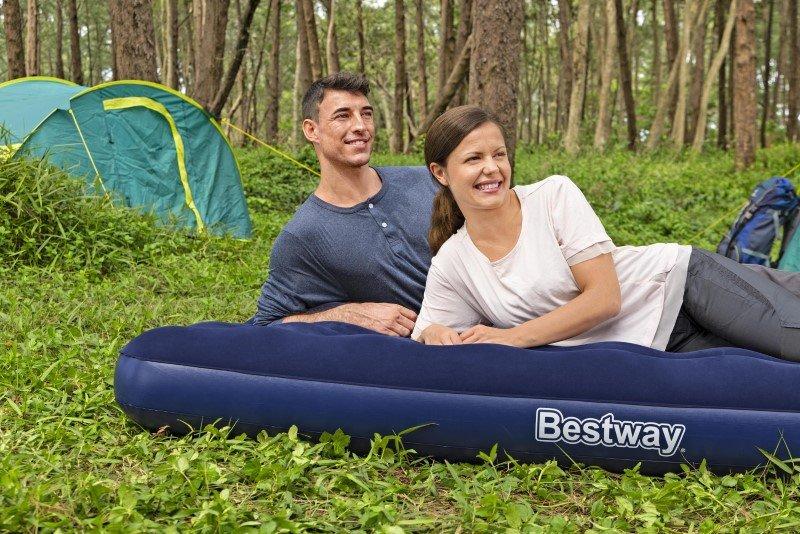 Velvet Air Mattress 203x152x22cm Bestway 67003