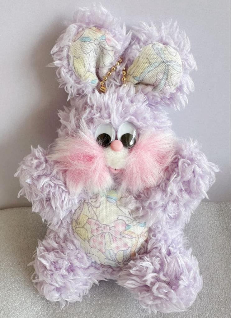 [USED] Mamedenq Rabbit Artist Felt Plush Toy Teddy Bear Handmade