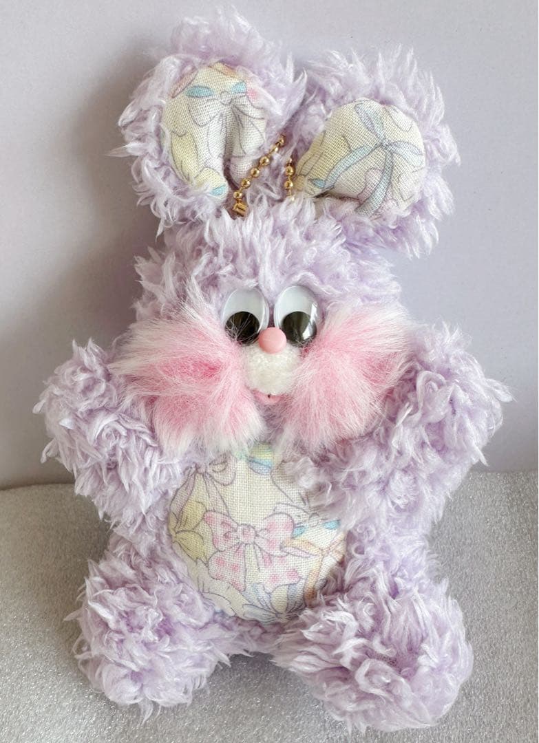 

[USED] mamedenq Rabbit Artist Felt Plush Toy Teddy Bear Handmade