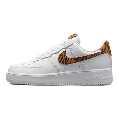 Pantofi de sport pentru femei Air Force 1 07 Tiger Stripes, alb, multicolor, Monarch DD8959-108