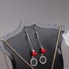 Acrylic Mini Necklace Display Mannequin Pendant Model Jewelry Holder Necklace Showing Stand Rack Earring Showcase