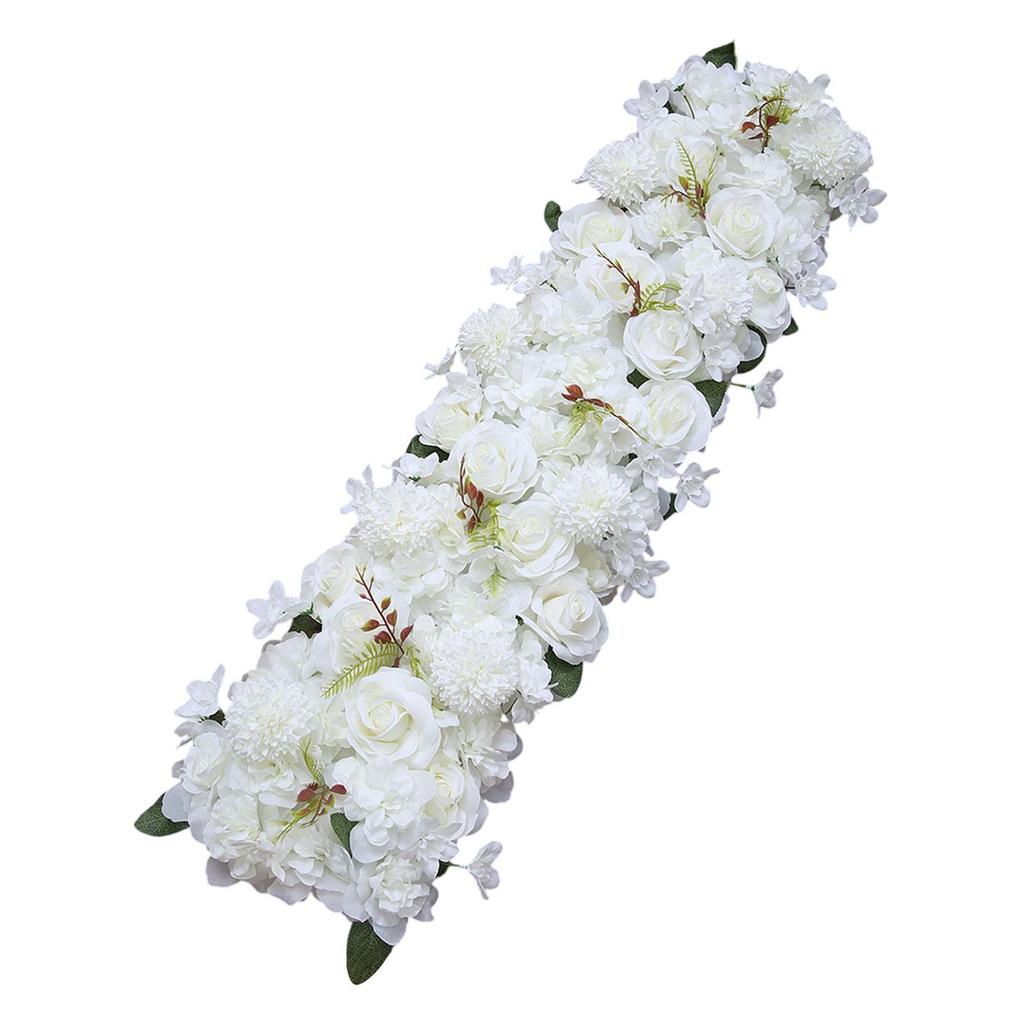 Backdrop Flower Panel Dining Table Centerpiece Romantic Decoration Floral Panel for Wedding Birthday Ceremony Reception Graduate